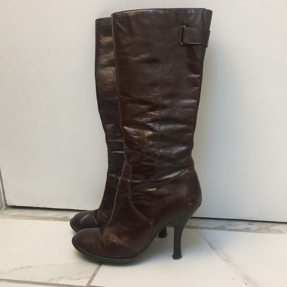 Tribeca by Kenneth Cole tall boots in brown